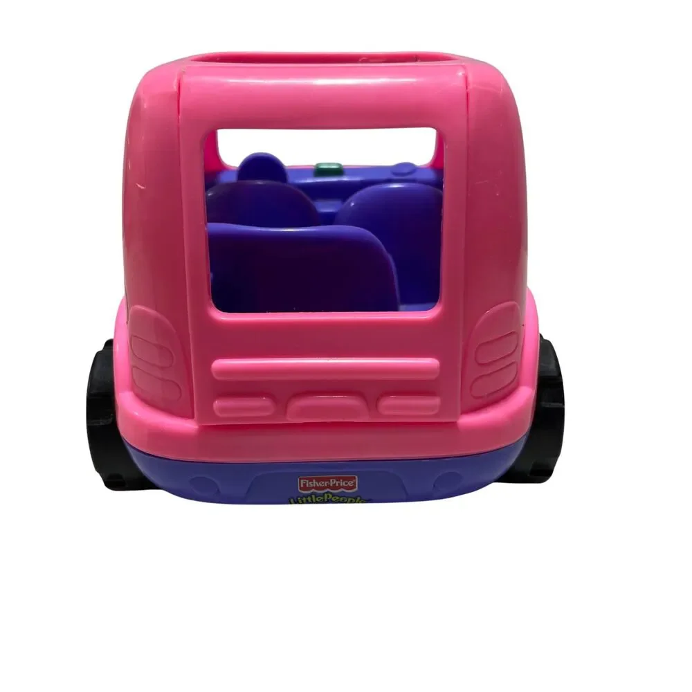 Fisher‎ Price 2002 Working Little People Pink Musical SUV Open & Close